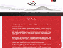 Tablet Screenshot of kojio.com.br